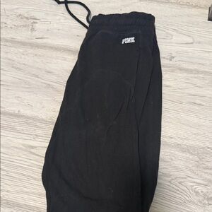 PINK Victoria's Secret Black Joggers